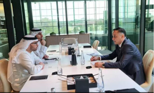 مسئله تقویت همکاری اقتصادی بین تاجیکستان و امارات متحده عربی در شرجه بررسی شد