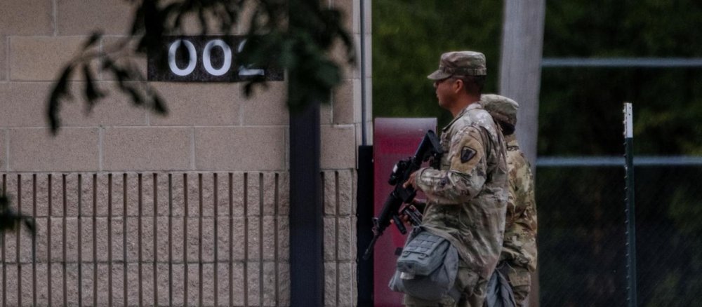 Nationalgarde aus Texas in Illinois eingetroffen