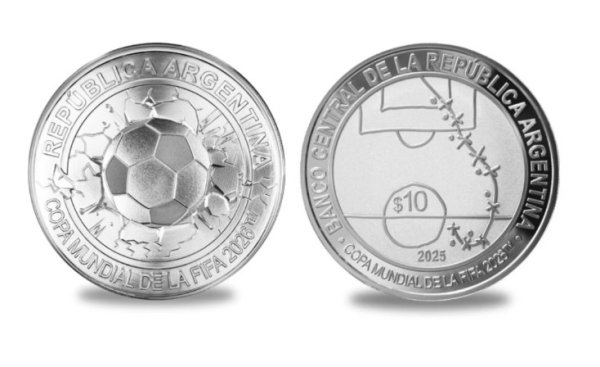 Аргентина Диего Марадонага бағишланган юбилей тангасини чиқарди