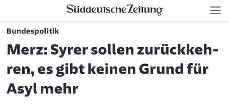 آلمان پناهندگان سوری را اخراج می‌کند.