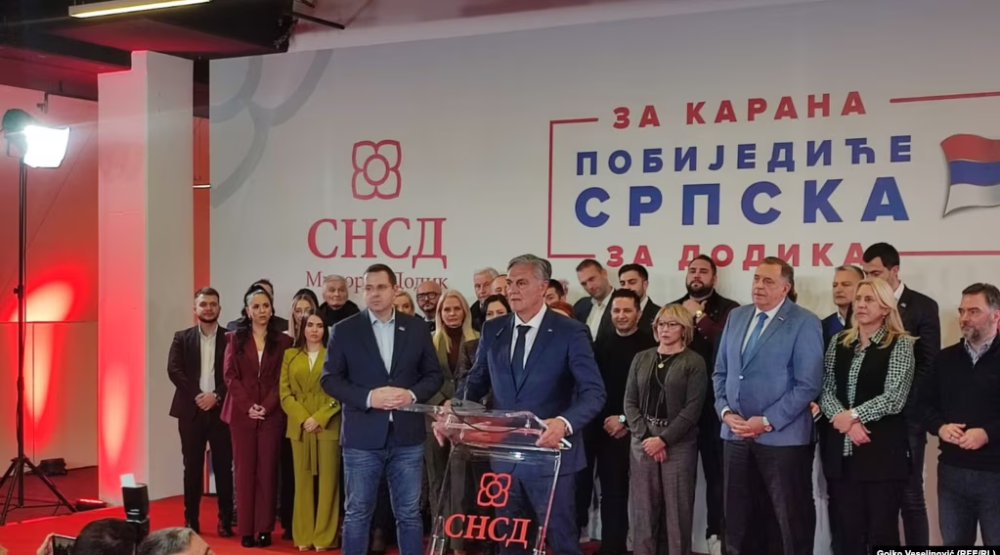 В Республике Сербской на выборах побеждает соратник Милорада Додика