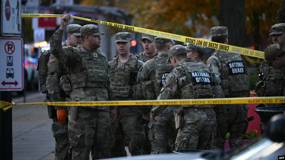 В Вашингтоне застрелены два бойца Национальной гвардии