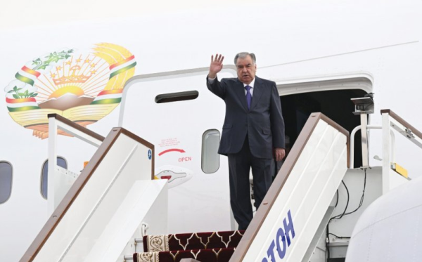 سفر کاری امامعلی رحمان، رئیس جمهور جمهوری تاجیکستان به کشور قطر