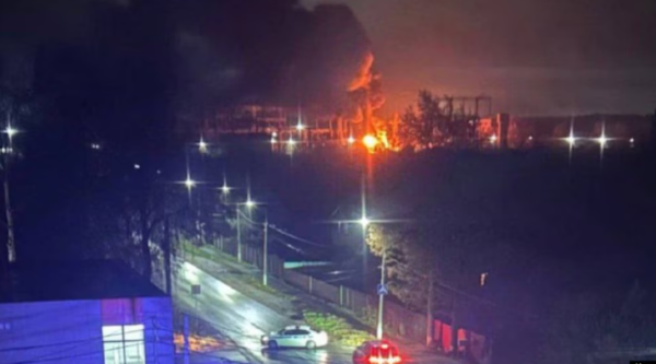 Украинские дроны ударили по объектам инфраструктуры в двух российских городах