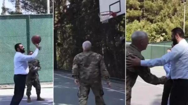 Сурия президенти АҚШдаги ташрифини баскетбол майдонидан бошлади