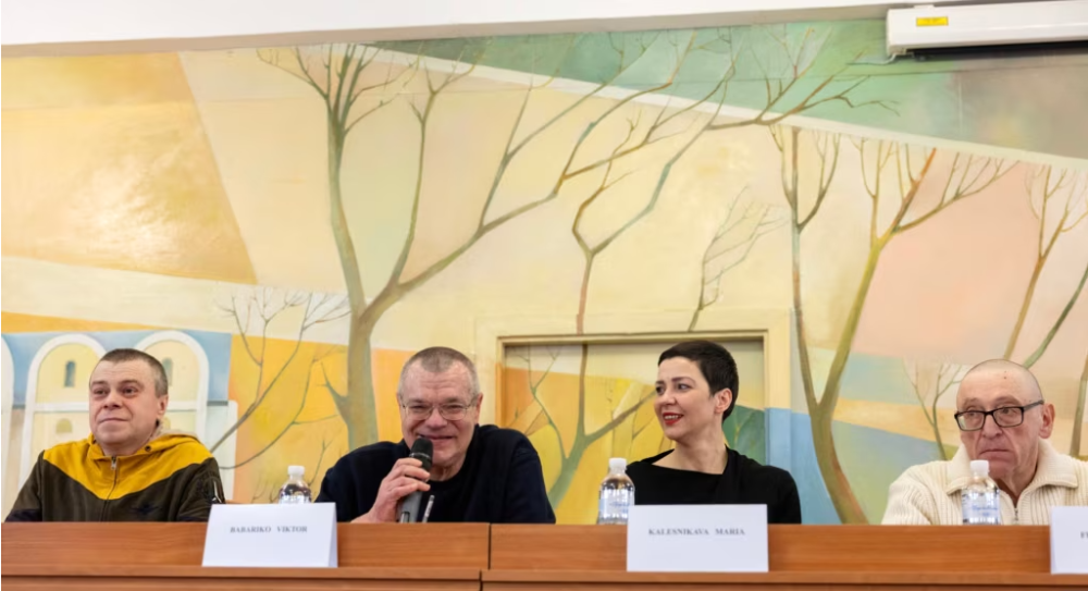 Освобождённые политзаключённые Беларуси поблагодарили Украину