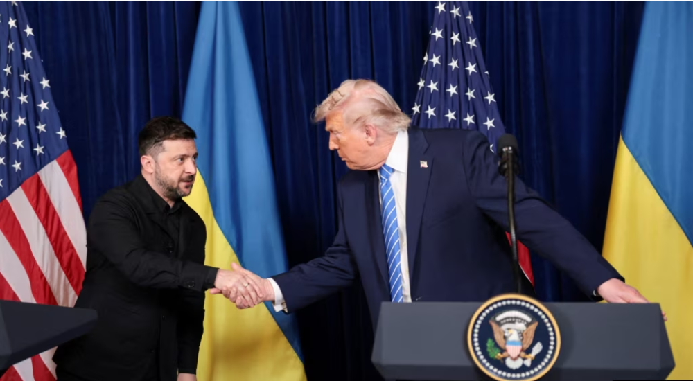 Трамп и Зеленский: 90 процентов плана согласованы