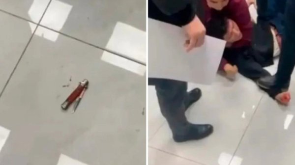 Олмаотада талаба профессорга пичоқ кўтарди