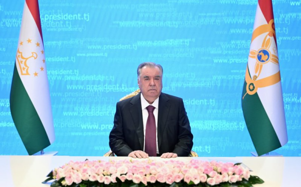 پیام تبریک پیشوای ملت،  امامعلی رحمان، رئیس جمهور جمهوری تاجیکستان به مناسبت سال نو 2026