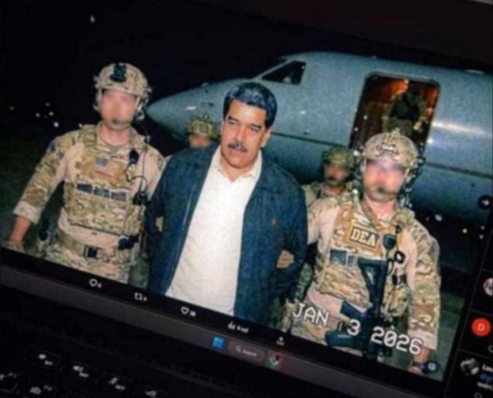 Мадуро и его супруга были захвачены и вывезены из Венесуэлы.