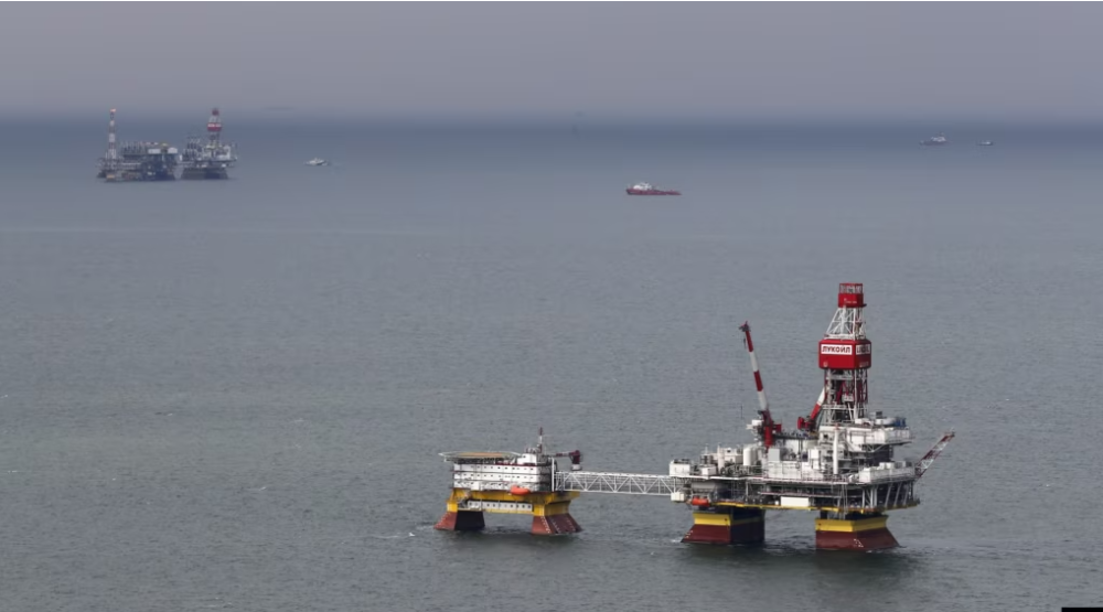 Генштаб ВСУ заявил об ударах по буровым установкам в Каспийском море