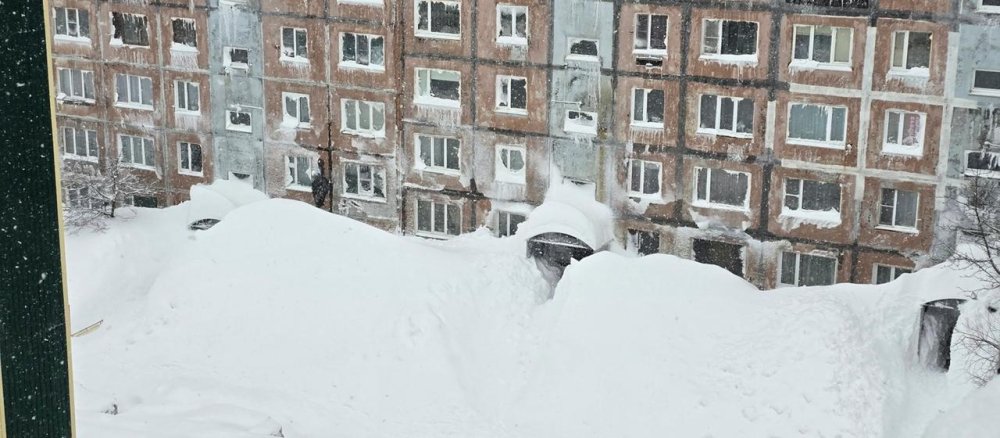 "Schnee-Apokalypse" im Osten Russlands