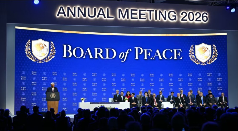 В Давосе прошла церемония подписания устава Совета мира