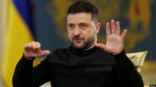 Зеленский: Киев готов к прекращению огня на период Пасхи