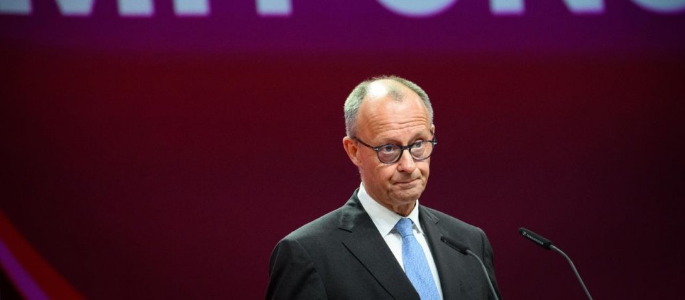 Pfiffe und Buhrufe für Merz beim DGB-Kongress
